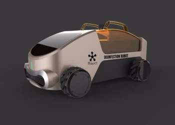 पोर्टेबल कीटाणुशोधन रोबोट